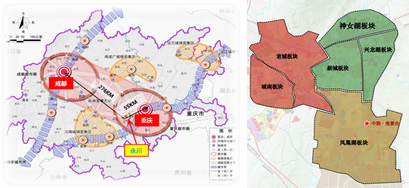朱延勇称,世界看中国,中国看重庆, 2018年中国GDP位居世界第二,增速在世界前五大经济体中名列第一;2018年,重庆GDP综合实力超过天津,名列中国城市第五;入围中国新一线城市。在重庆向西的大号召之下,永川向南的城市规划,在连接上主城发展快轨的同时,未来更会进一步融入重庆主城发展,产业的吸附和人口的涌入,将使得永川的土地价值得到全面的提升。